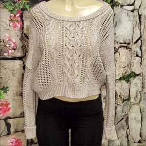🔥EUC🔥Decree Open Knit Pullover Sweater